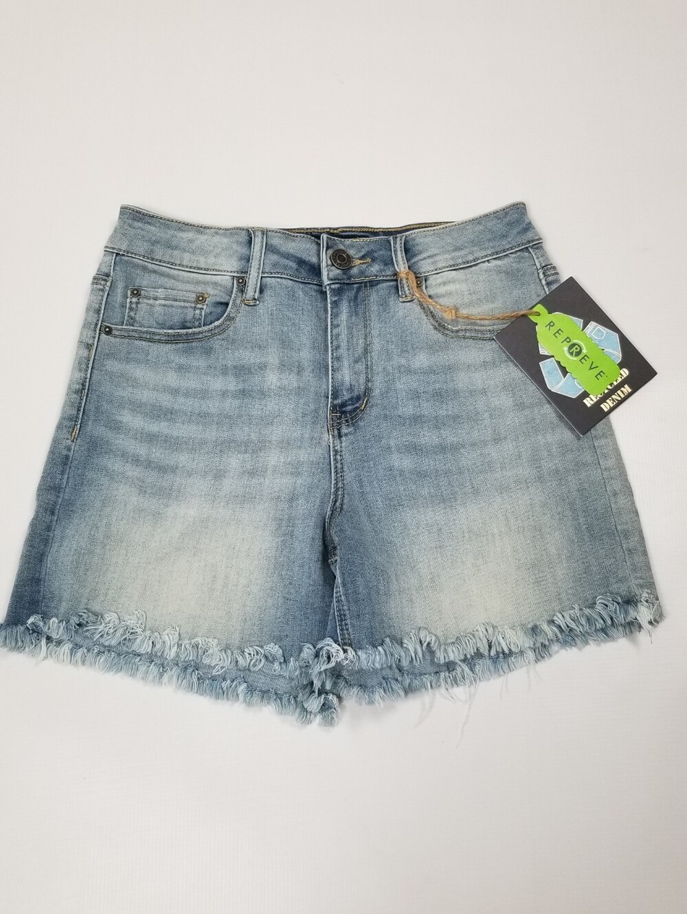 Indigo Rein Super High Rise Denim Shorts Size 9/28